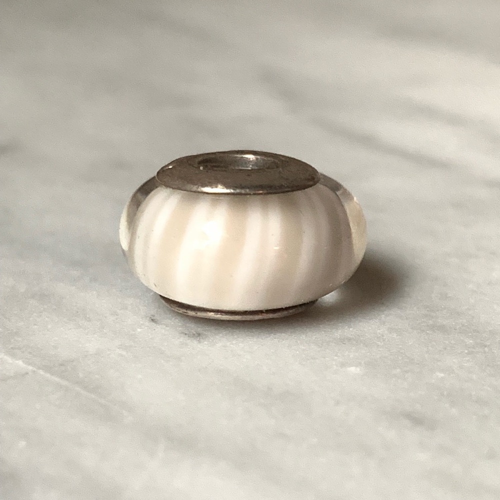 Striped Pandora Charm
